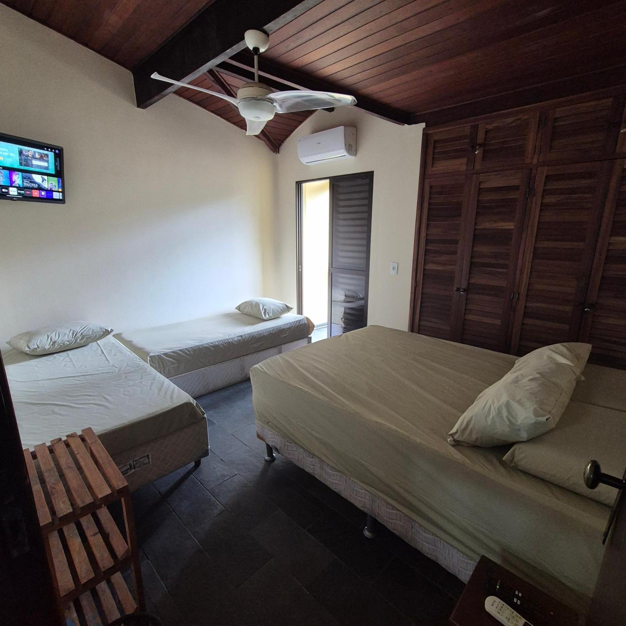 Casa 7 Em Ubatuba No Centro Condominio Com Piscina E Churrasqueira Εξωτερικό φωτογραφία
