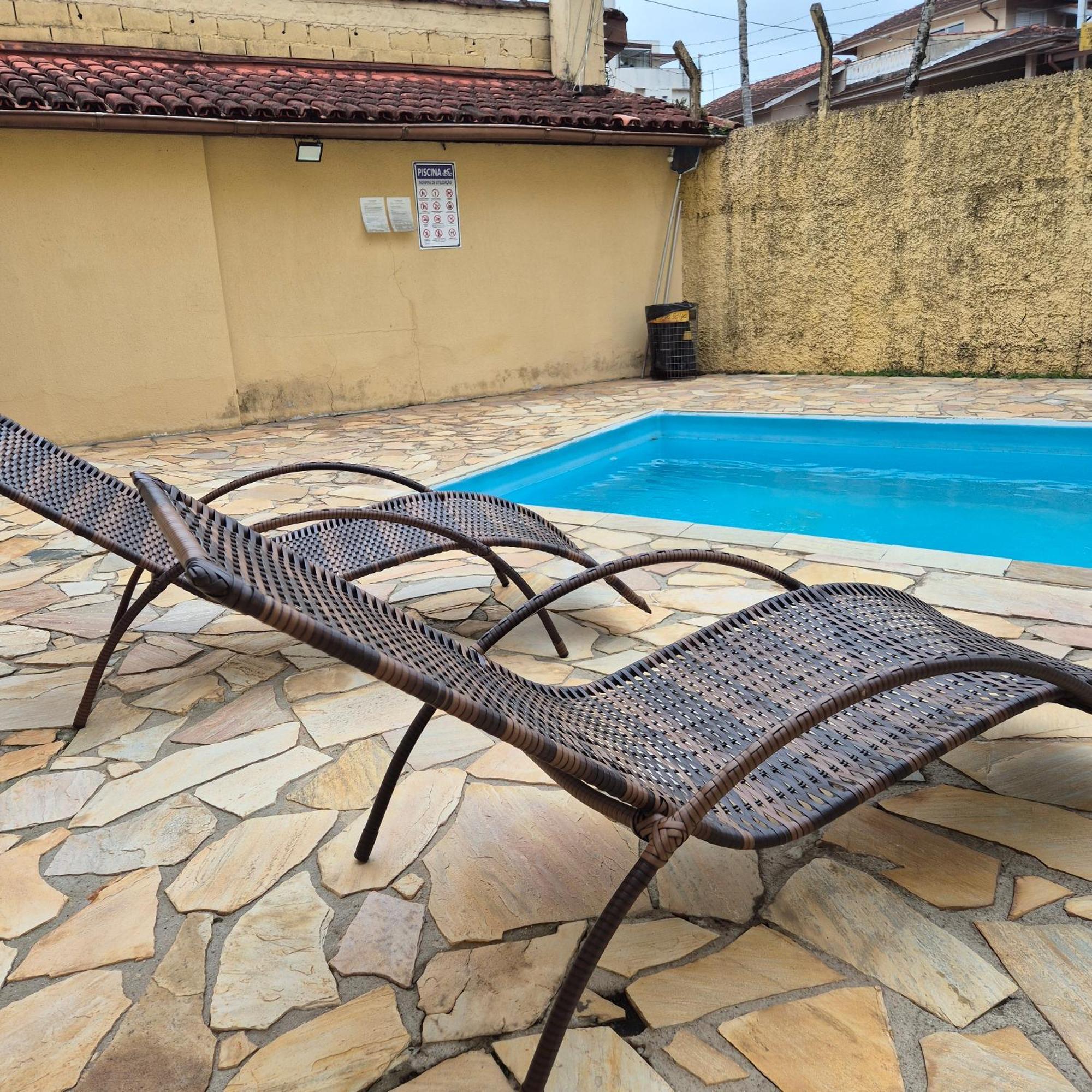 Casa 7 Em Ubatuba No Centro Condominio Com Piscina E Churrasqueira Εξωτερικό φωτογραφία